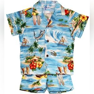 RJC Hawaiian Islands Boy’s Cotton Cabana Set